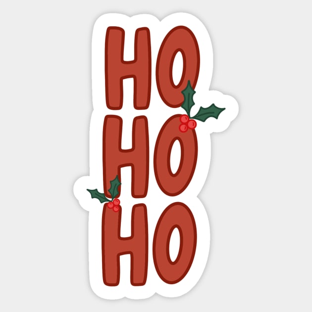 ho ho ho Sticker by nicolecella98